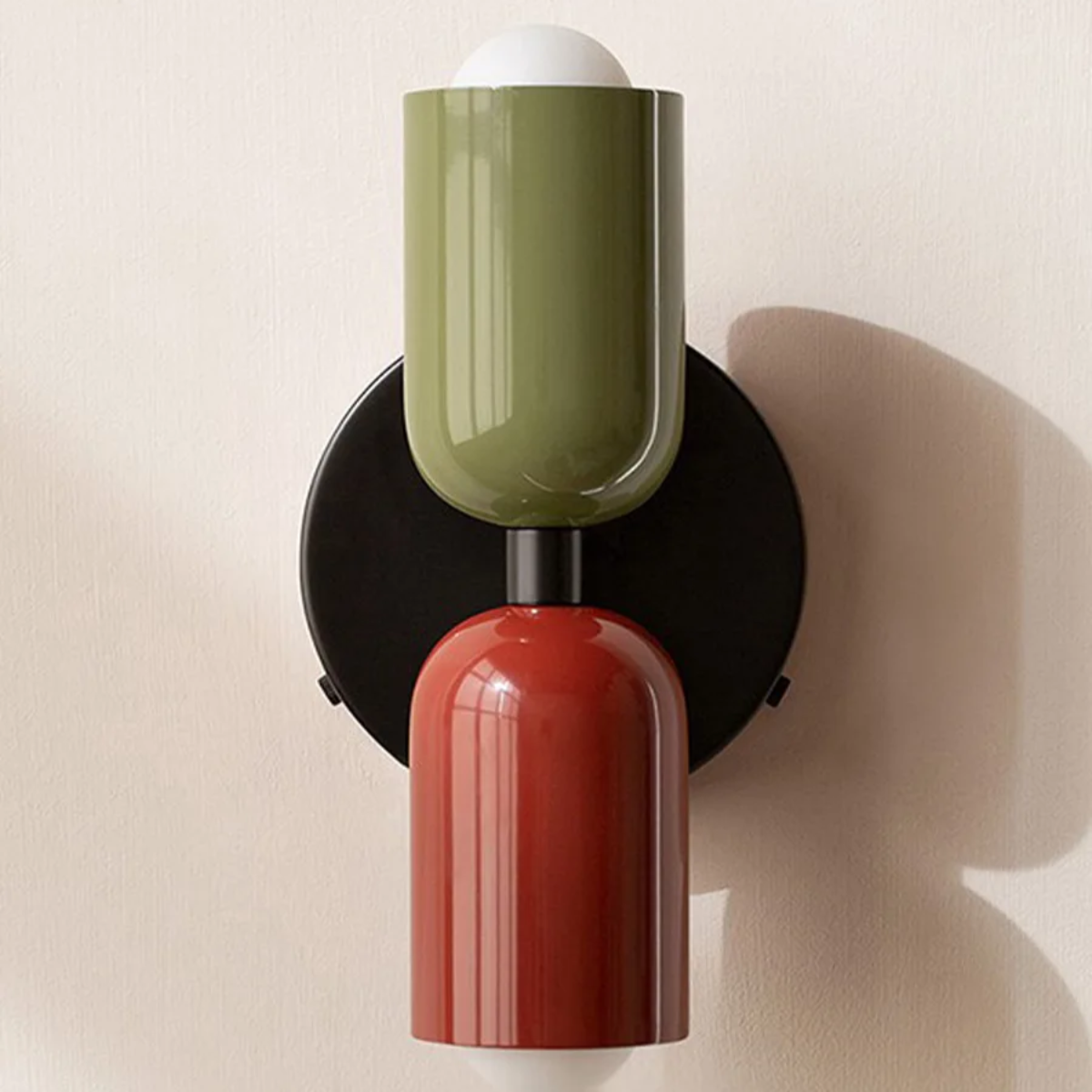 Applique Murale Scandinave – Blanc, Design Minimaliste pour Salon ou Chambre