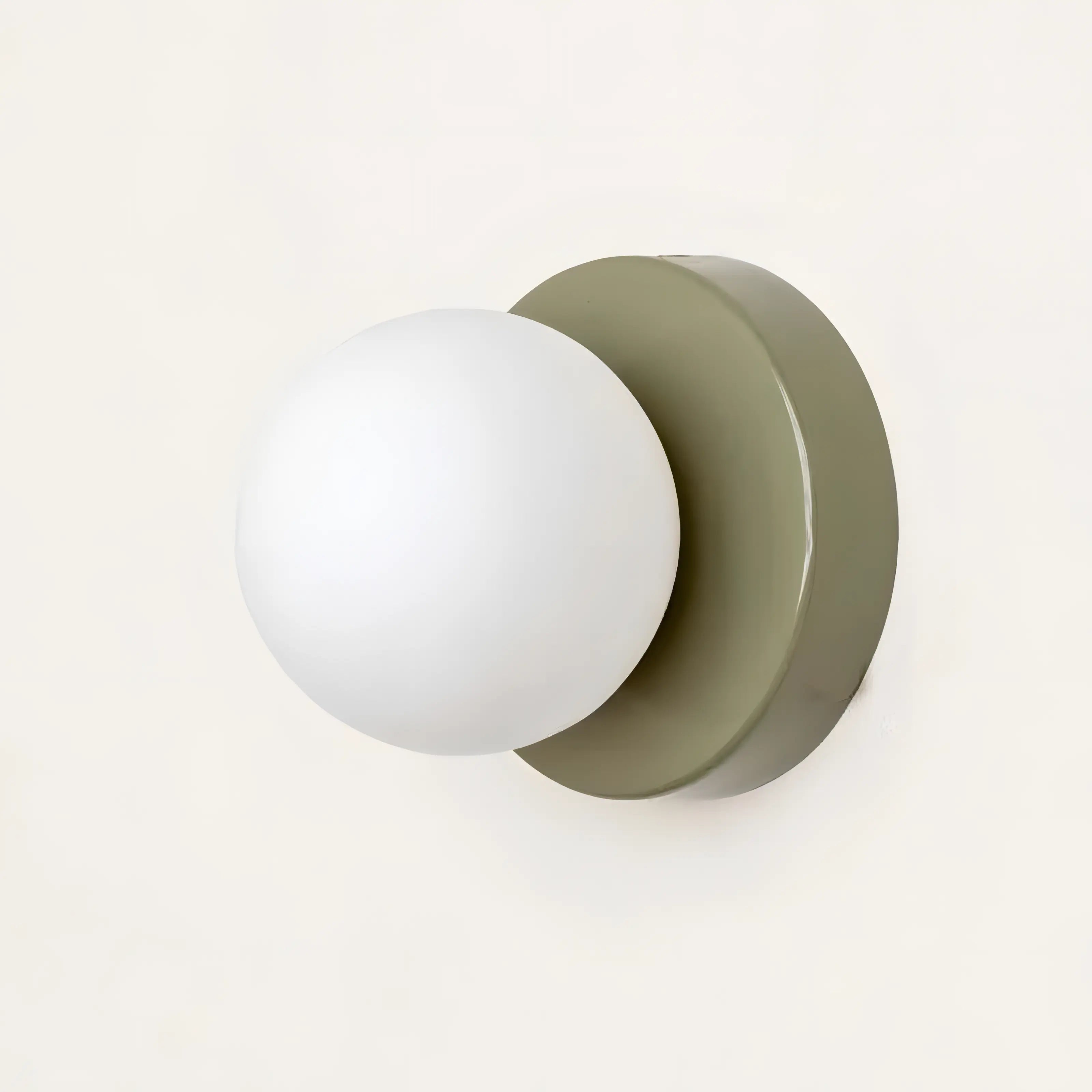 Applique Murale Scandinave Minimaliste Abat-jour en Verre