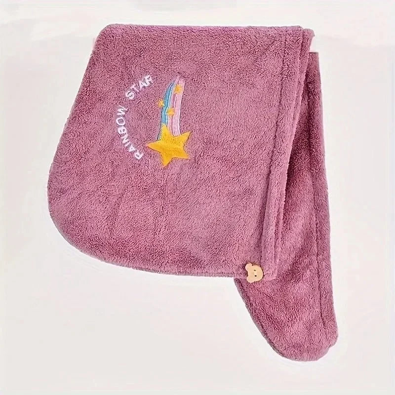 Schnelltrocknendes Haarturban für Damen - Super saugfähiges Handtuch 10