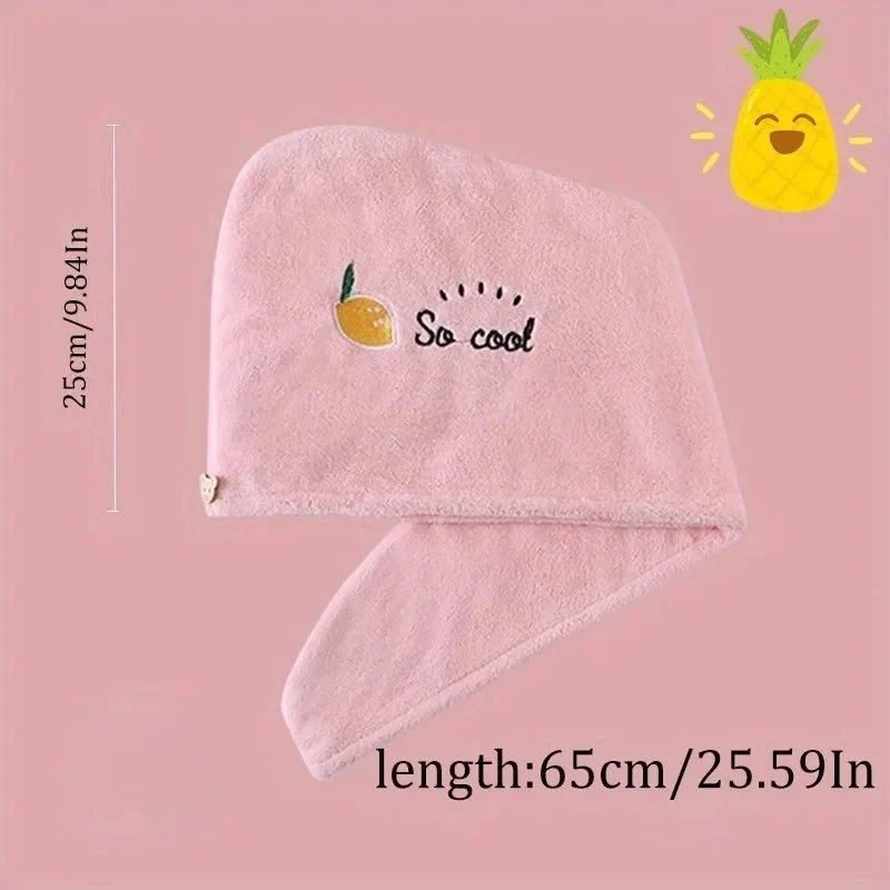 Schnelltrocknendes Haarturban für Damen - Super saugfähiges Handtuch 5