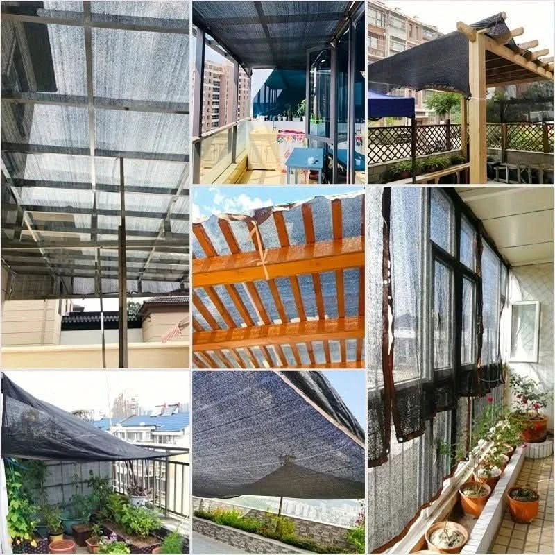 Shade Net – Black, Durable Shade Screen for the Garden, Patio, or Greenhouse