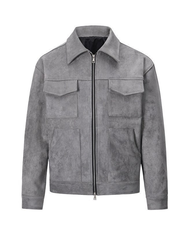 Veste Homme Field en Suédine Végane de Haute Qualité