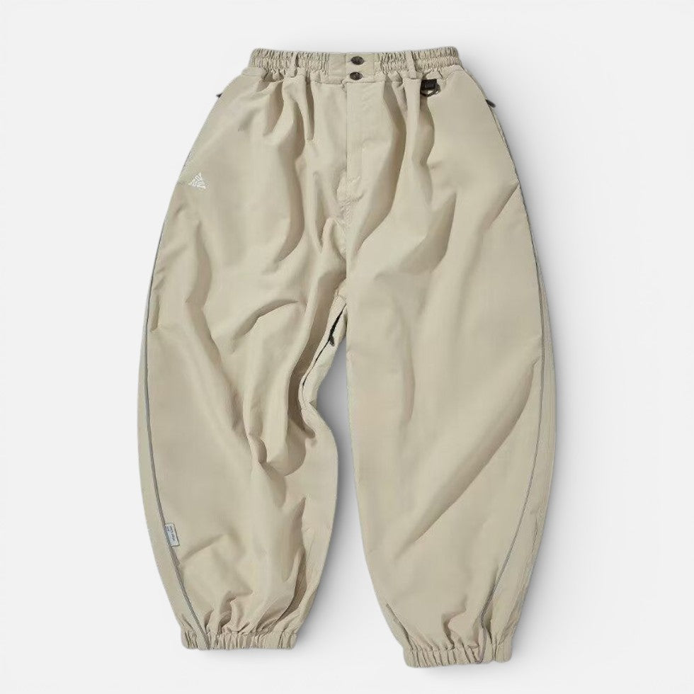 Pantalon de Ski Femme Coupe Ample Taille Élastique