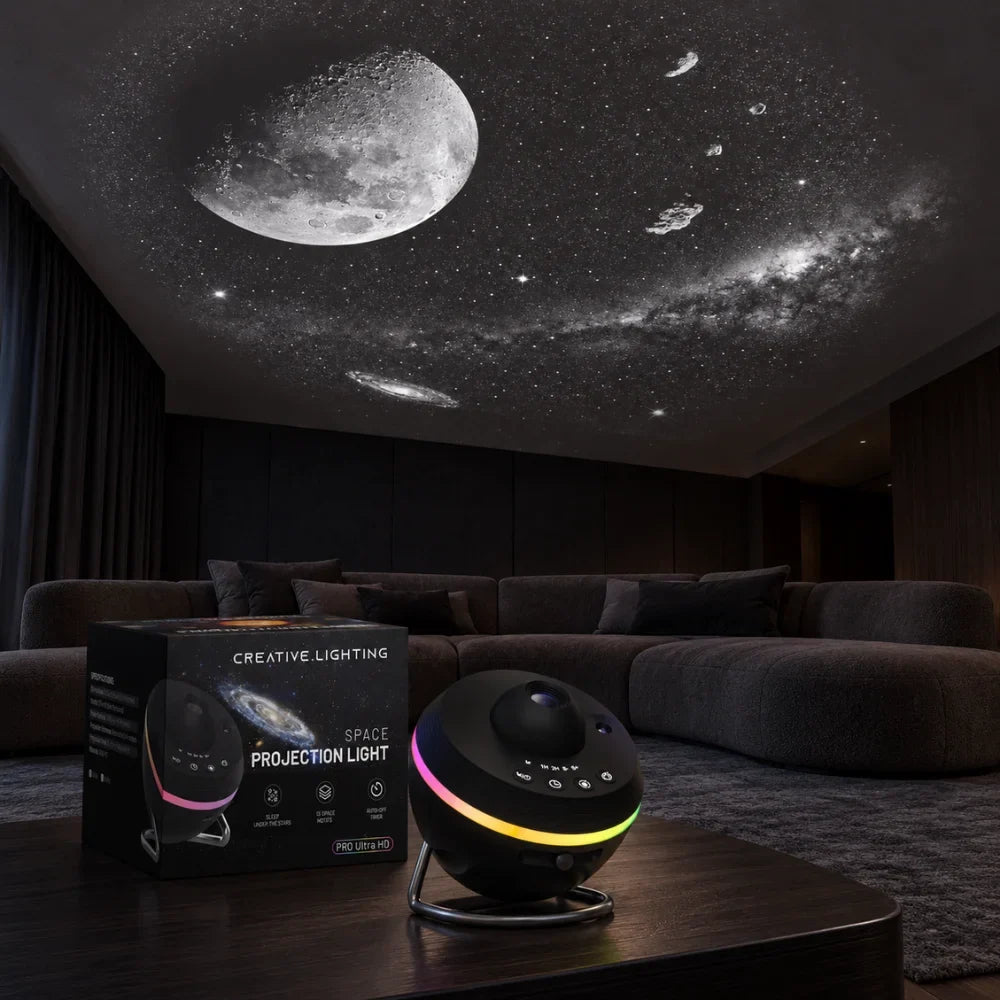 Projecteur Lumière Étoiles et Galaxie USB avec Minuterie