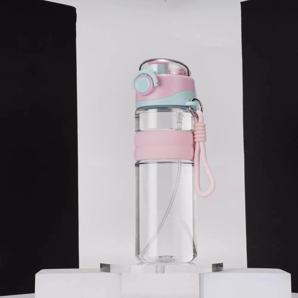 Waterfles met verstuiver – 800 ml, lekvrij ontwerp voor sport en buitenactiviteiten