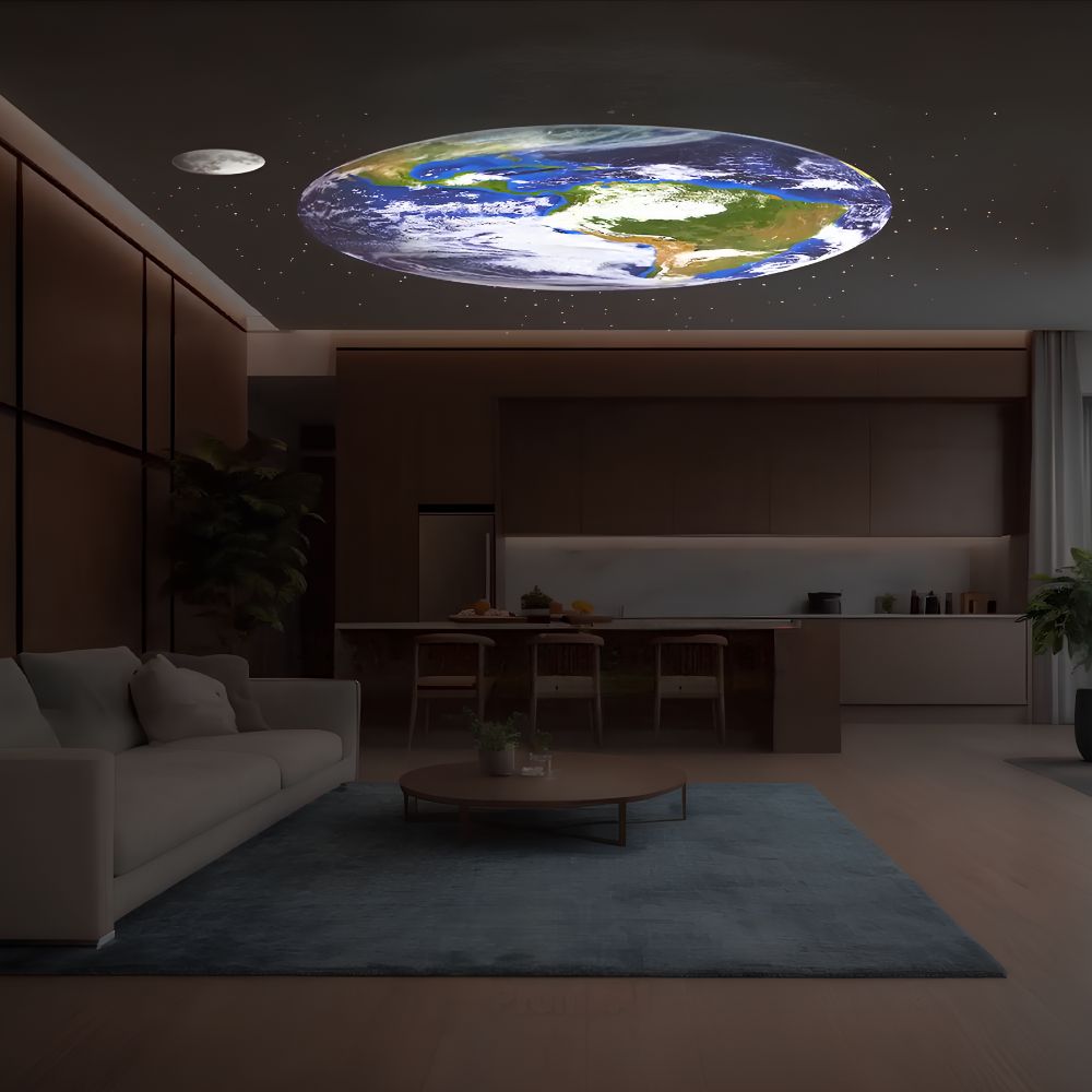 Spotlight – Compact, space-themed design, perfect for decorating a bedroom or living room.