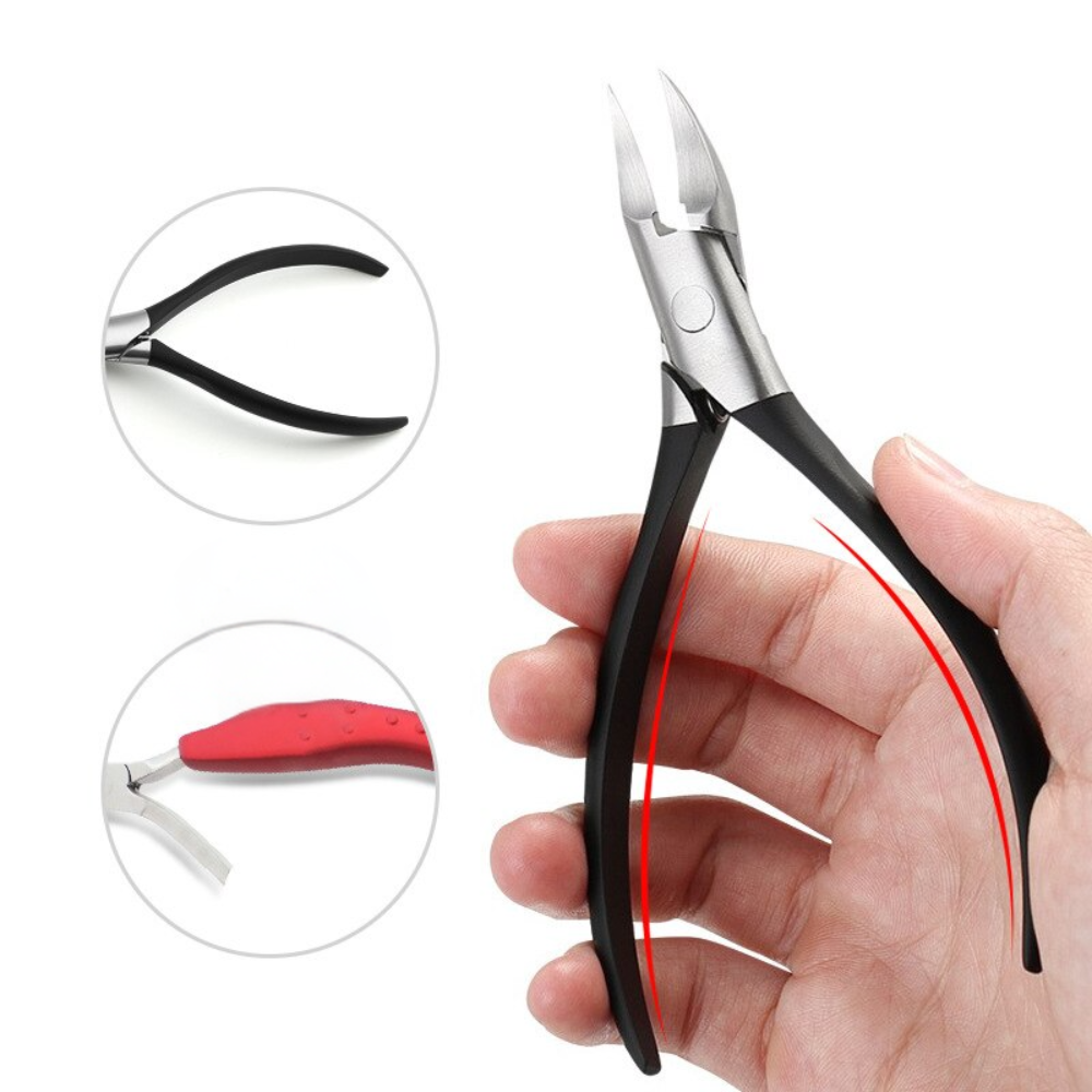 Coupe-Ongles en Acier Inoxydable pour Ongles Épais et Incarnés