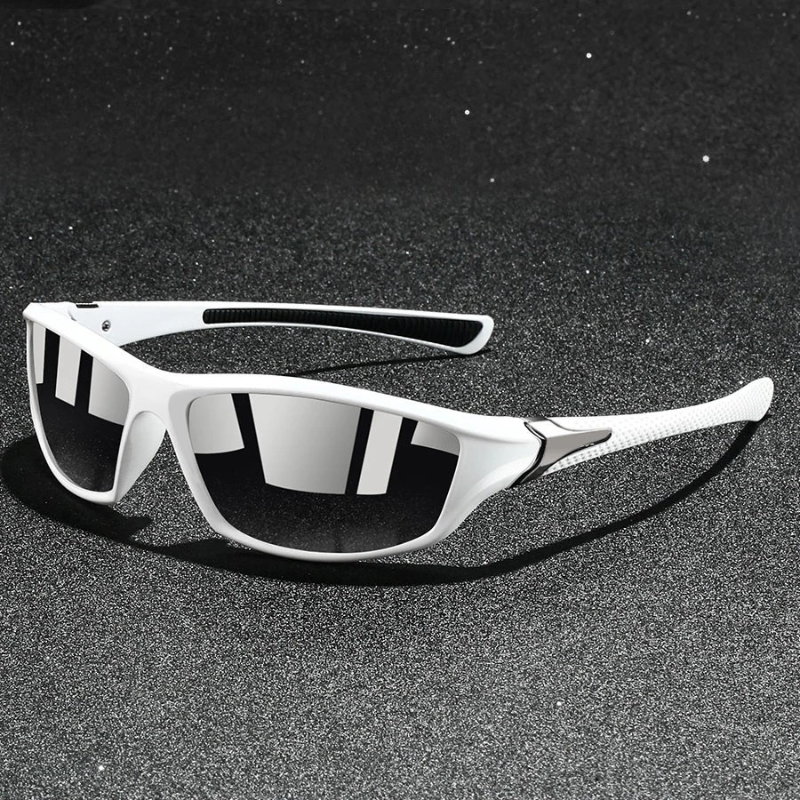 Lunettes de Soleil de Sport Polarisées - Monture Légère Enveloppante
