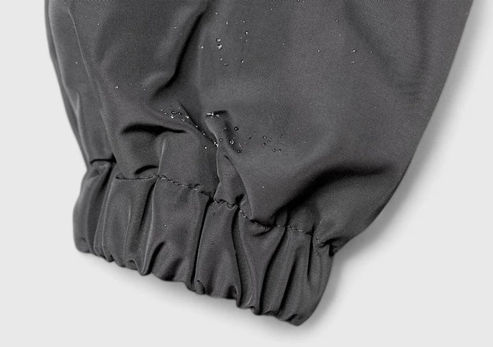 Manteau Femme Oversize à Capuche Réglable et Poignets Élastiqués