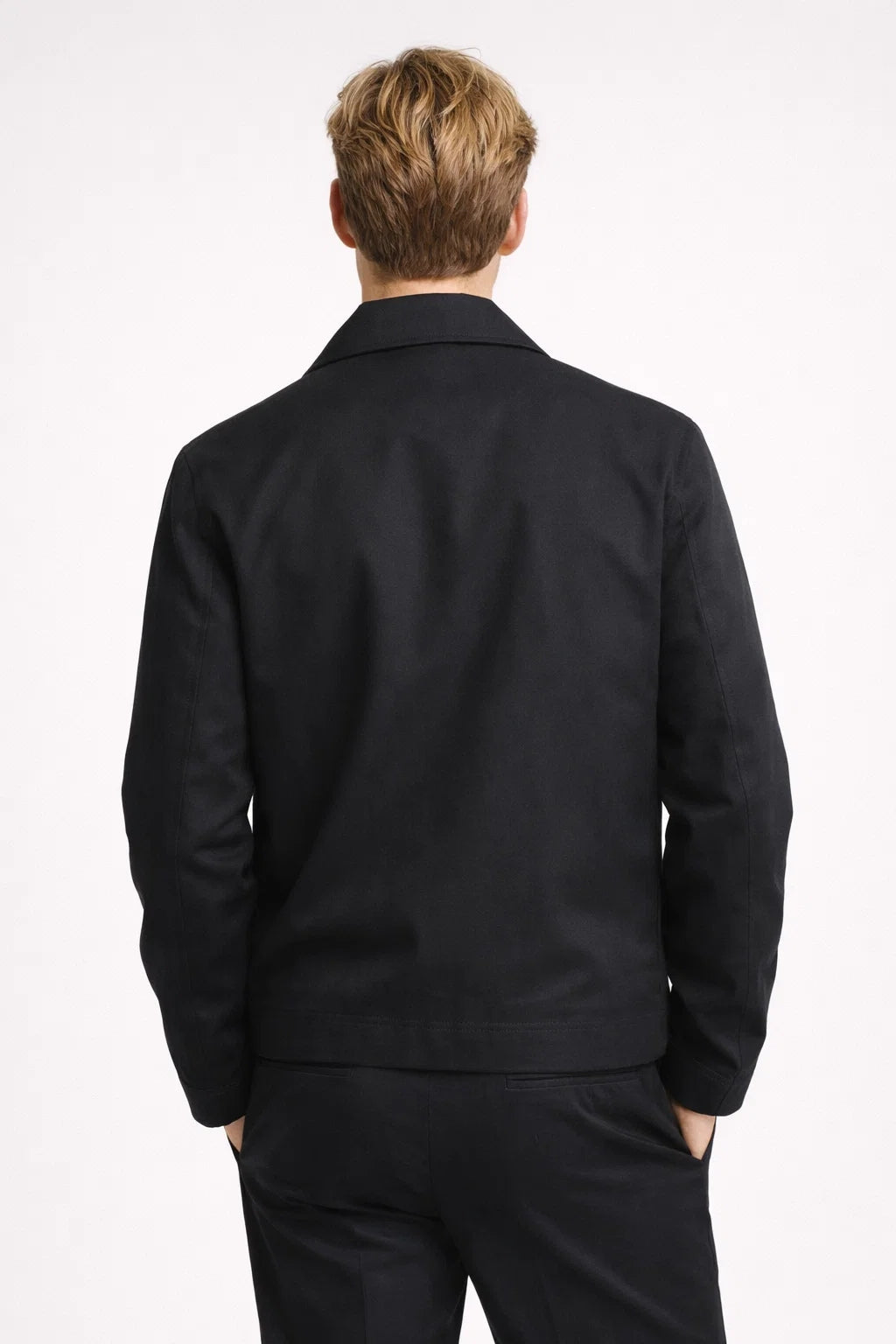 Veste Homme Business Casual Minimaliste Doublure Carreaux