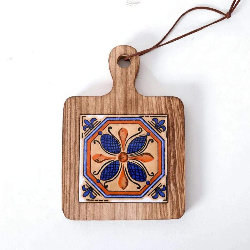 Houten onderzetter – Vintage-stijl voor pannen en koekenpannen in de keuken of eetkamer