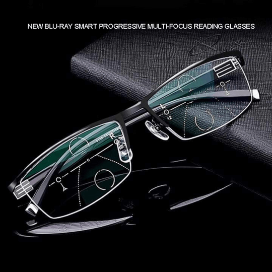 Smart Glasses – Light-Sensitive Progressive Lenses for Reading and Driving