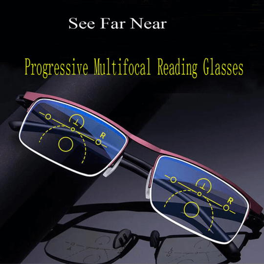 Smart Glasses – Light-Sensitive Progressive Lenses for Reading and Driving