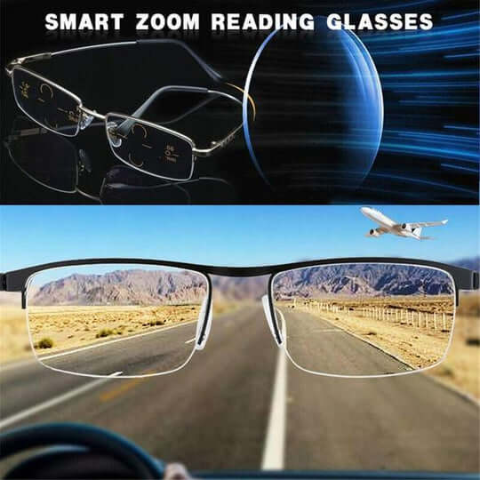 Smart Glasses – Light-Sensitive Progressive Lenses for Reading and Driving