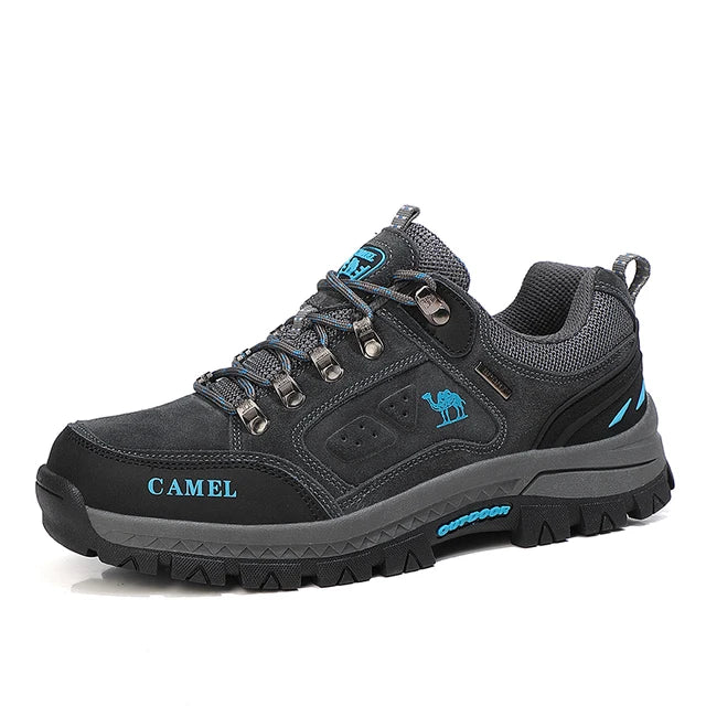Wanderschuhe Herren Schnürung Profilsohle – Ansicht 4