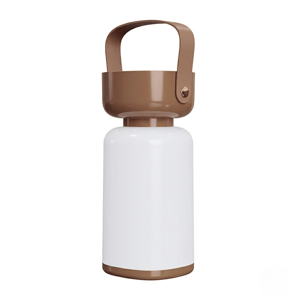 Lampe de Table LED Portable et Étanche - Design Cylindrique Moderne