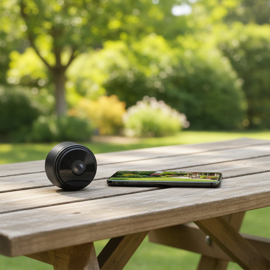 Caméra de Recul Sans Fil pour Camping-Car - Vision Nocturne et Grand Angle 150°