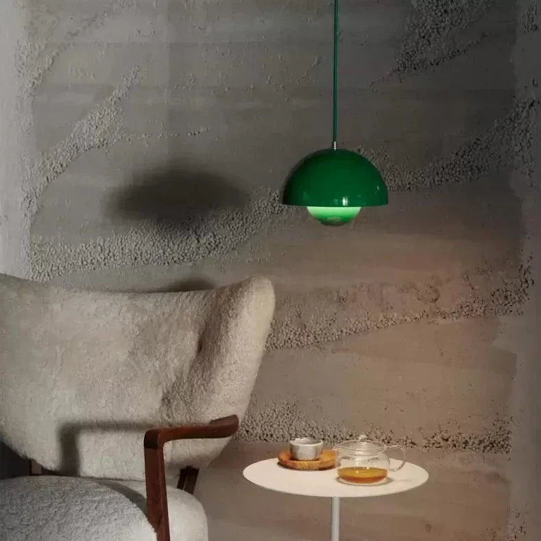 Plafonnier en Fer Design Nature, Lumière Blanc Chaud