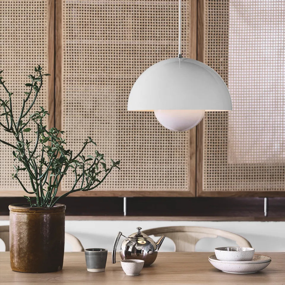 Plafonnier en Fer Design Nature, Lumière Blanc Chaud