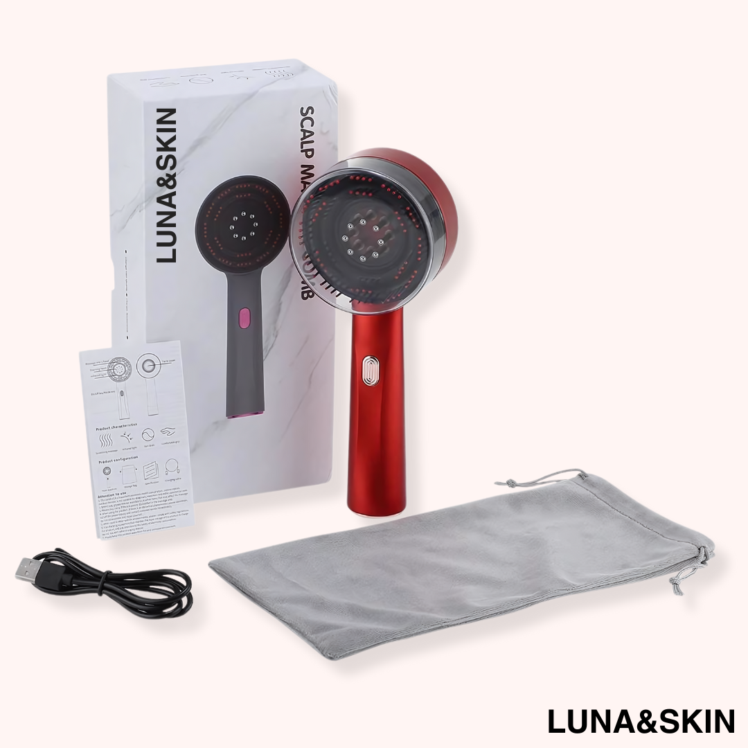 Brosse de Soin Capillaire Lissante pour Cheveux Brillants