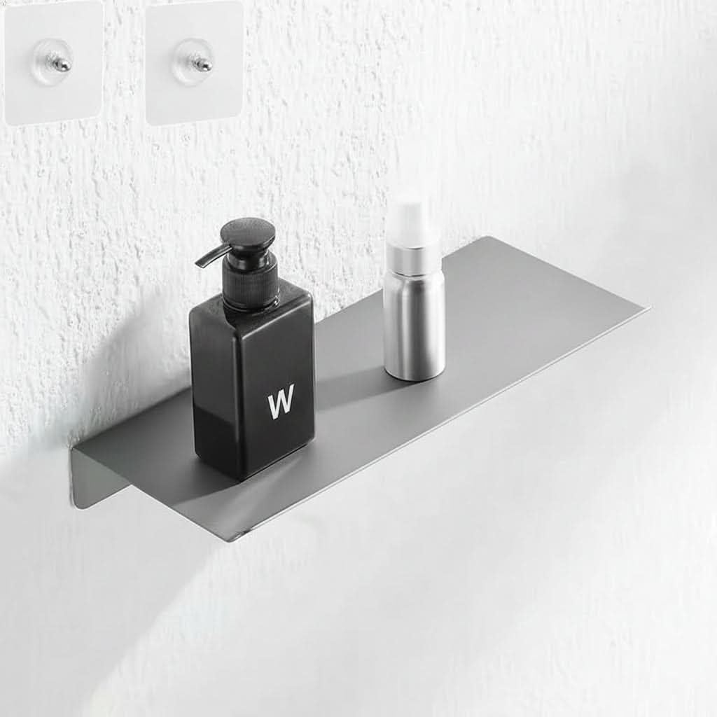 Étagère Murale Sans Perçage - Tablette Flottante Salle de Bain