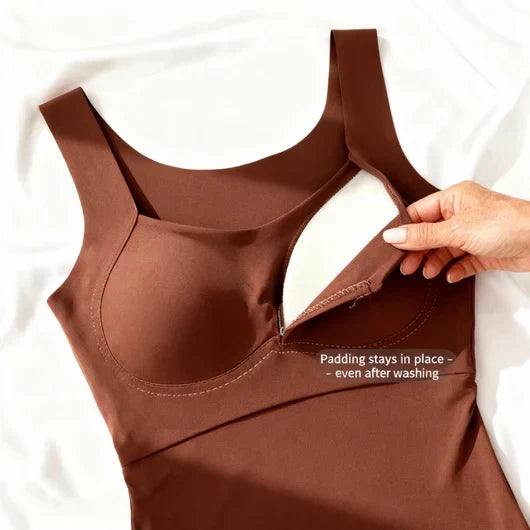 Débardeur Femme à Soutien-Gorge Intégré - Haut Confort Quotidien