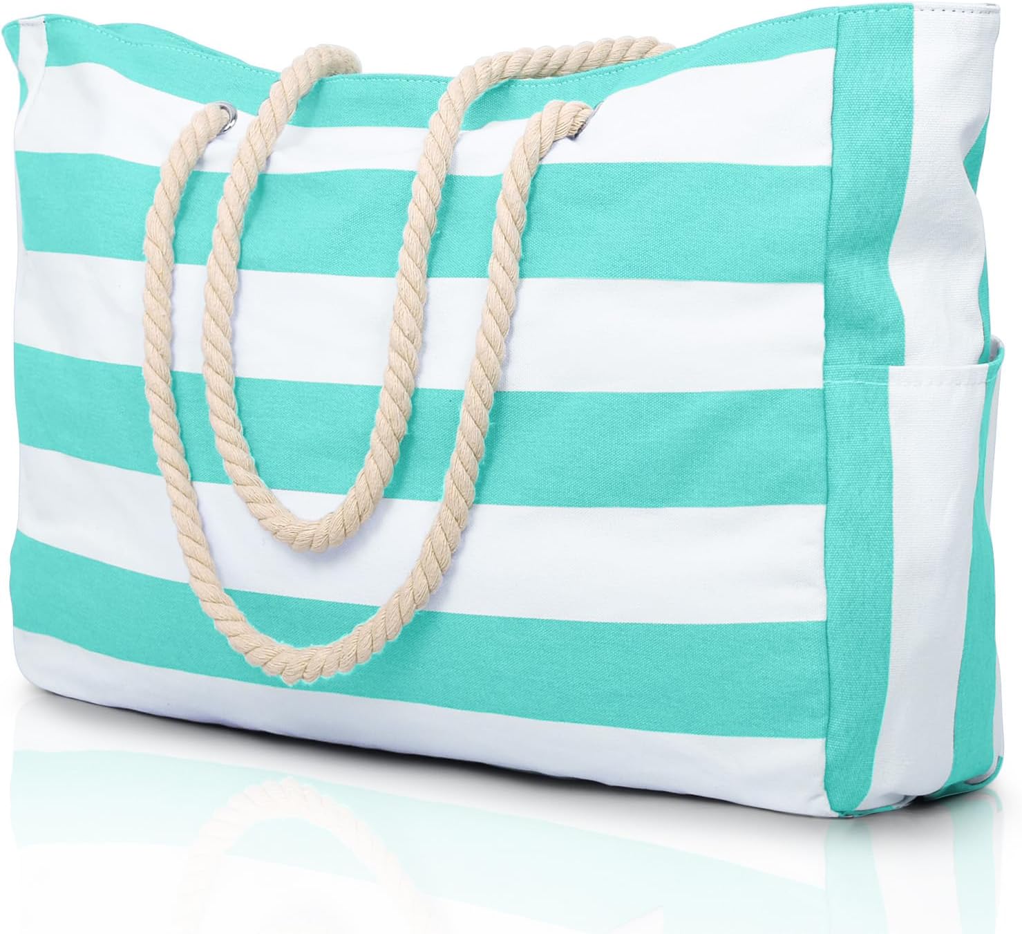 Bolso de playa extragrande: impermeable, resistente a la arena y espacioso, ideal para la playa, la piscina o las salidas de fin de semana