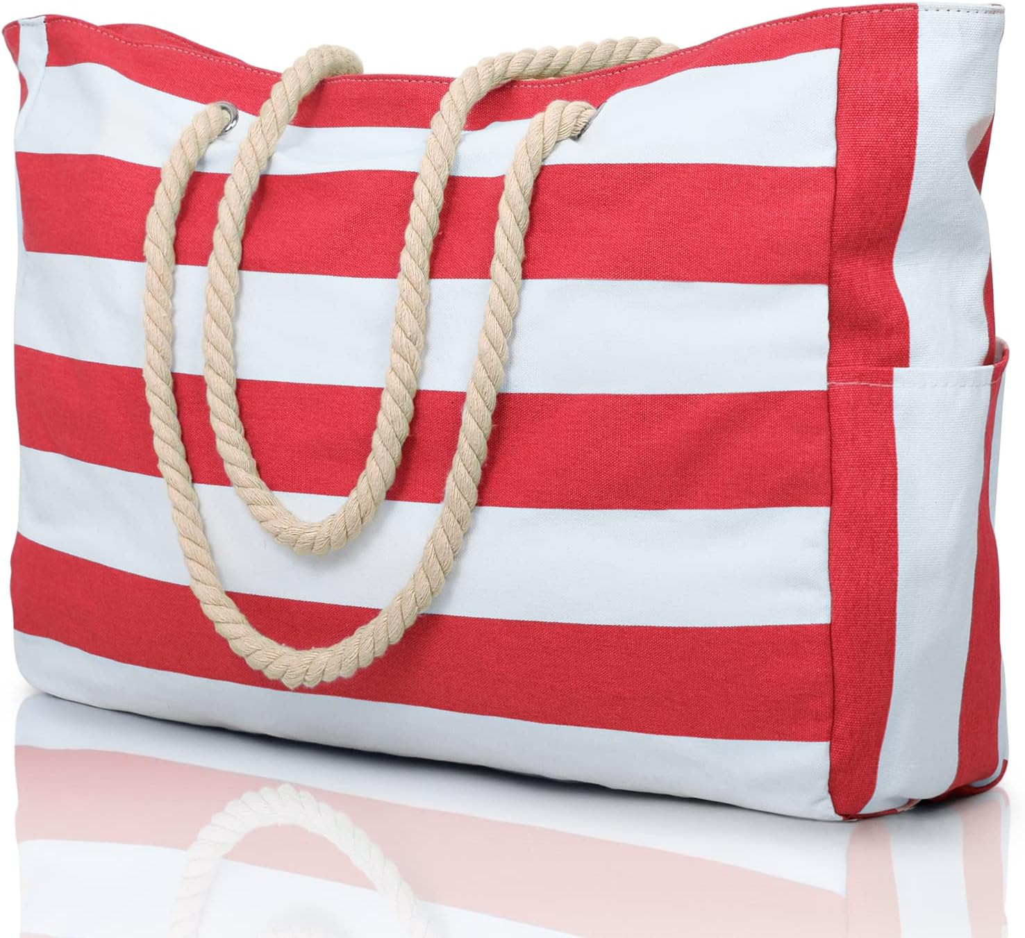 Bolso de playa extragrande: impermeable, resistente a la arena y espacioso, ideal para la playa, la piscina o las salidas de fin de semana