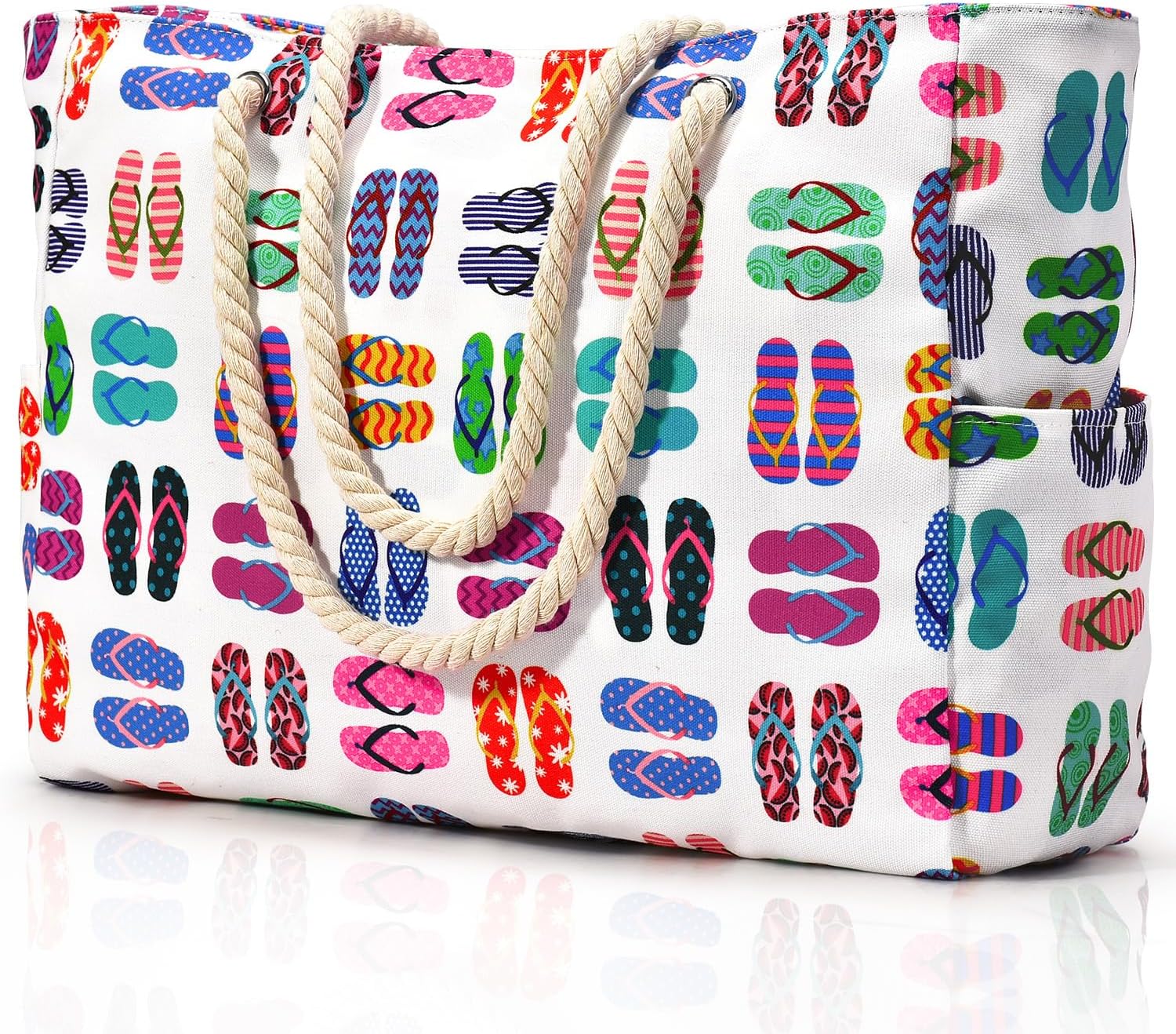 Bolso de playa extragrande: impermeable, resistente a la arena y espacioso, ideal para la playa, la piscina o las salidas de fin de semana