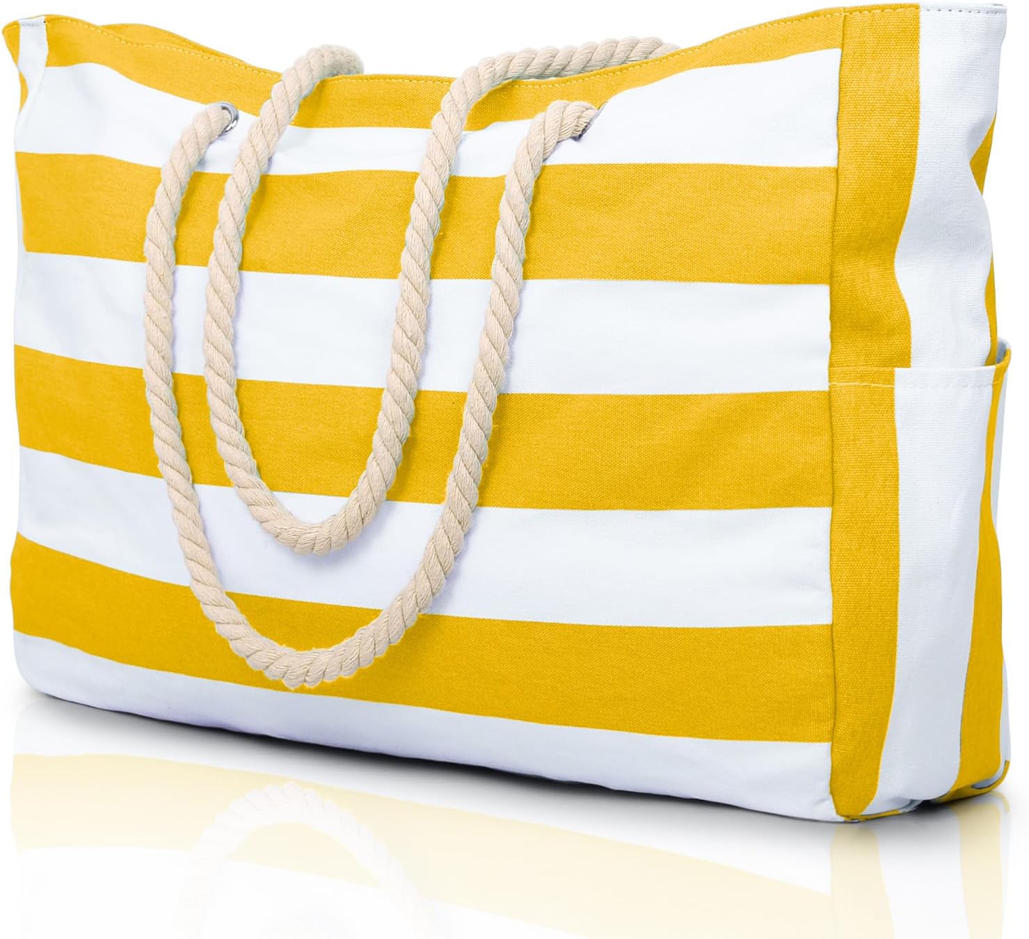 Bolso de playa extragrande: impermeable, resistente a la arena y espacioso, ideal para la playa, la piscina o las salidas de fin de semana