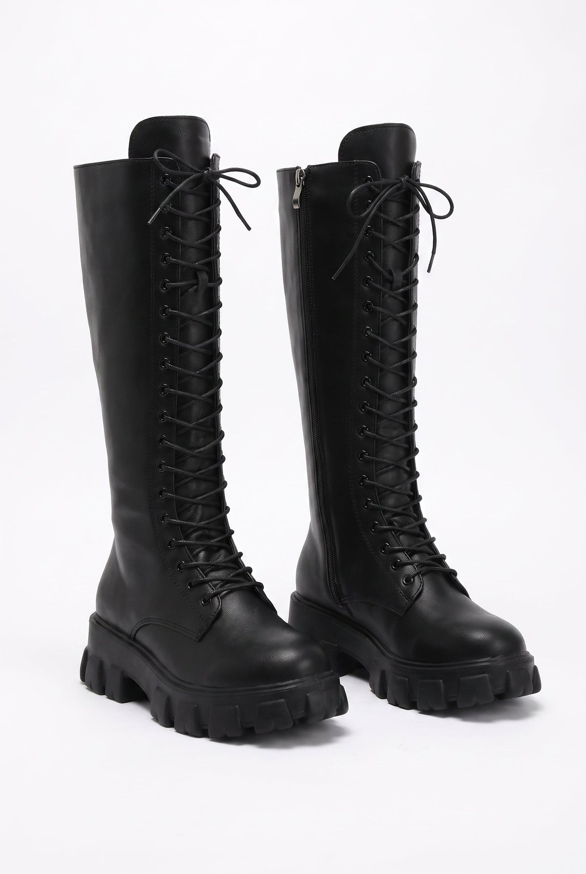 Women's Long Boots Modern in Black — primary product