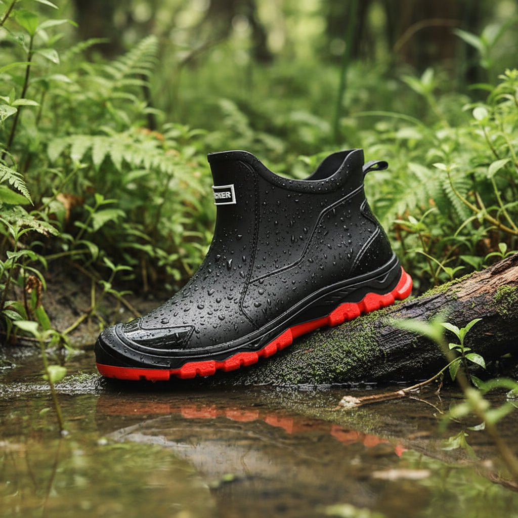 Bottes de Pluie en Caoutchouc Imperméables Unisexes