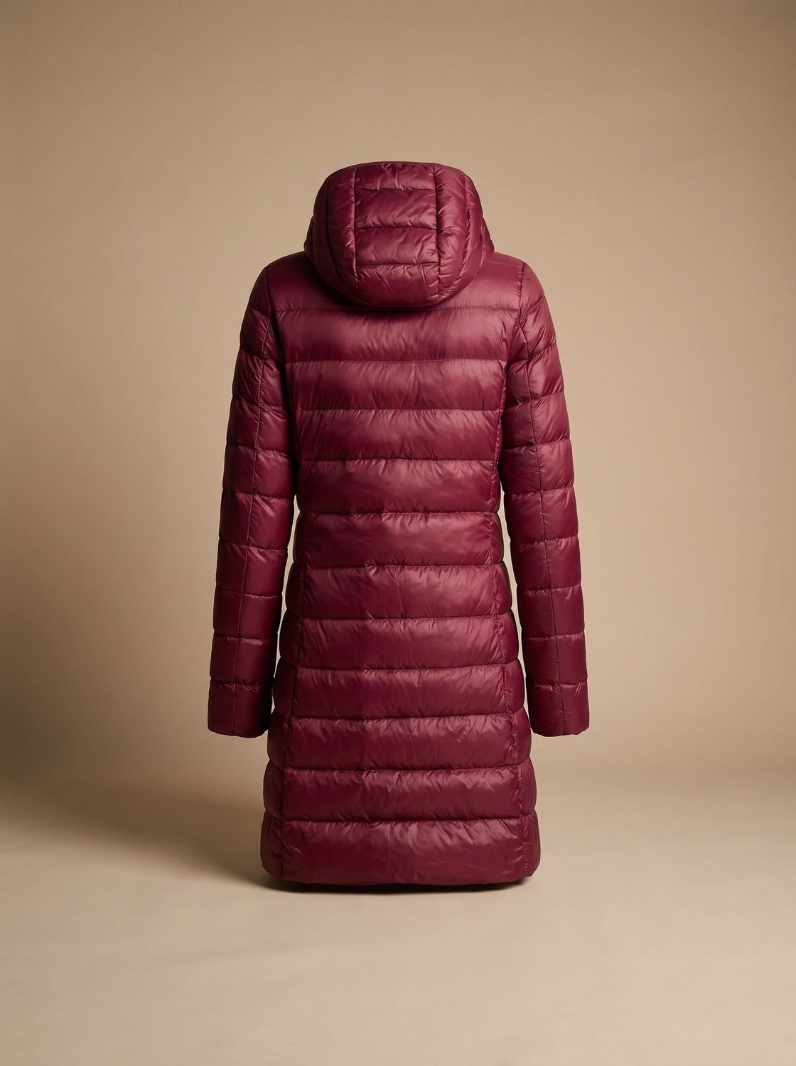 Manteau Hiver Femme Long à Capuche Ultraléger Matelassé