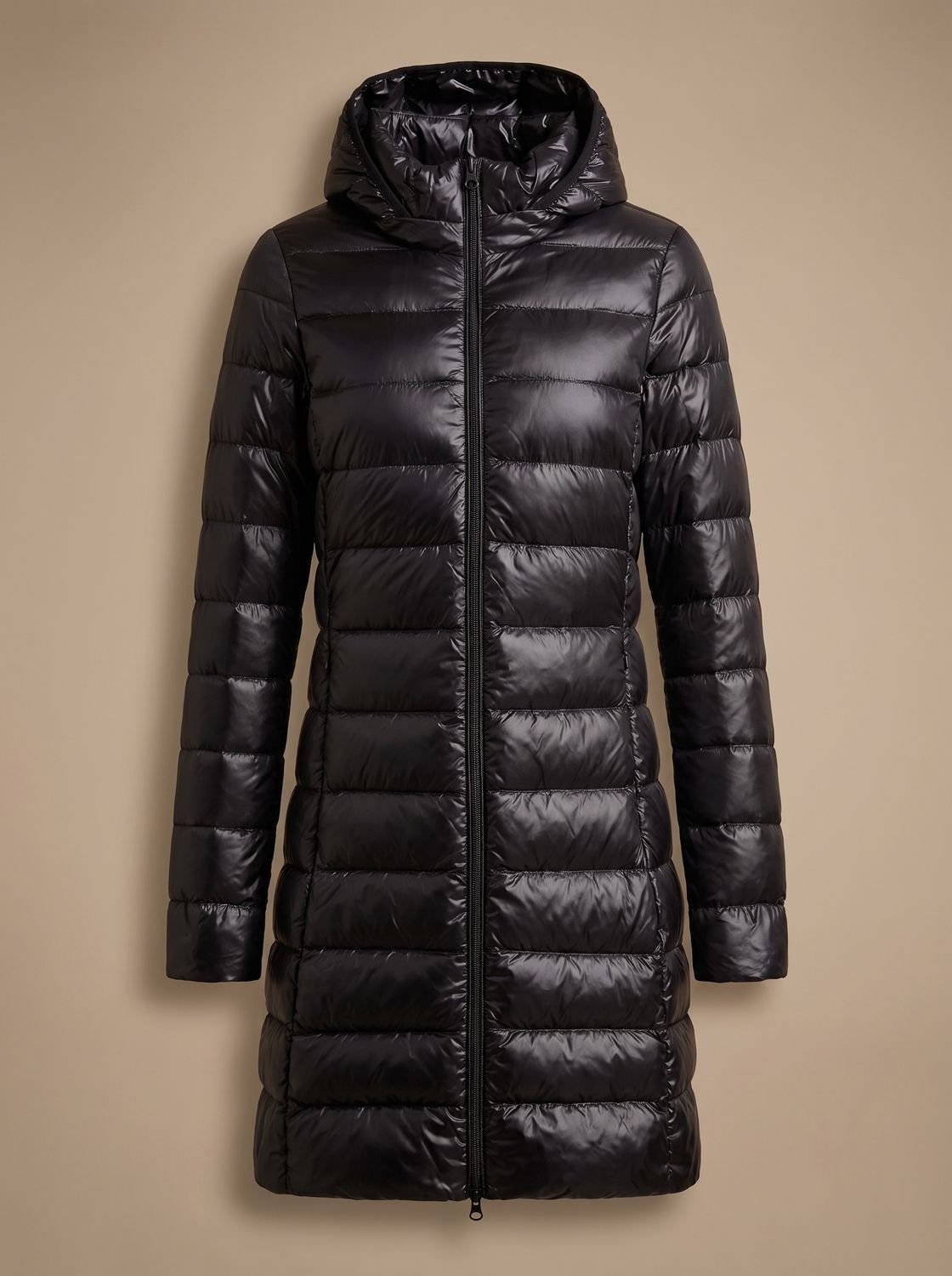 Manteau Hiver Femme Long à Capuche Ultraléger Matelassé