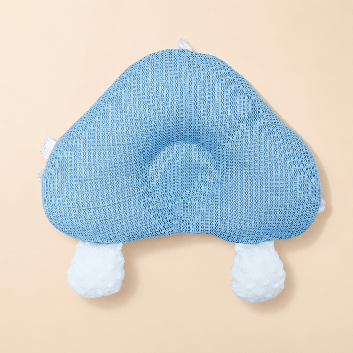Coussin Ergonomique pour Bébé – Mousse à Mémoire Douce avec Coton Respirant pour les Bébés jusqu'à 12 Mois