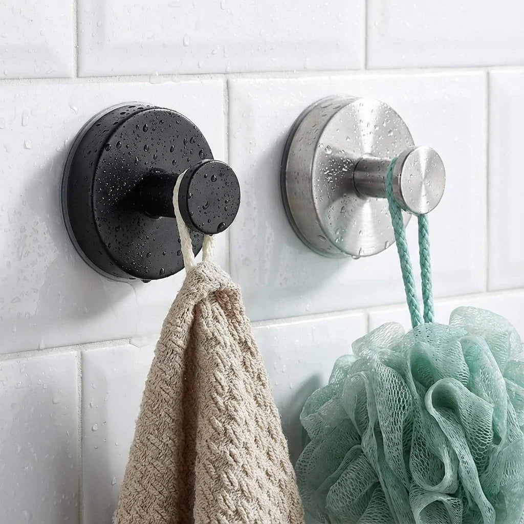 Crochets Adhésifs en Inox sans Perçage - Lot de 4