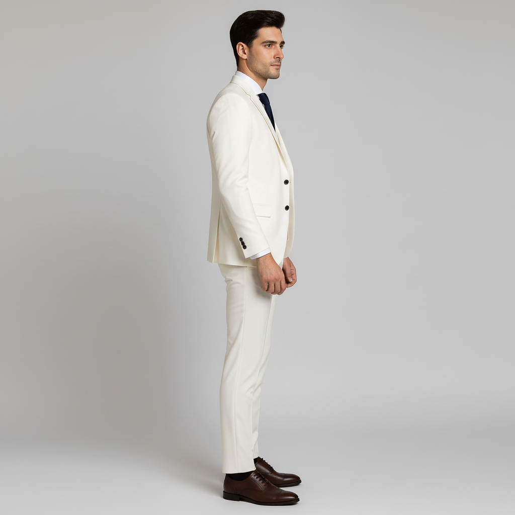 Costume Homme 3 Pièces avec Gilet - Veste, Gilet et Pantalon