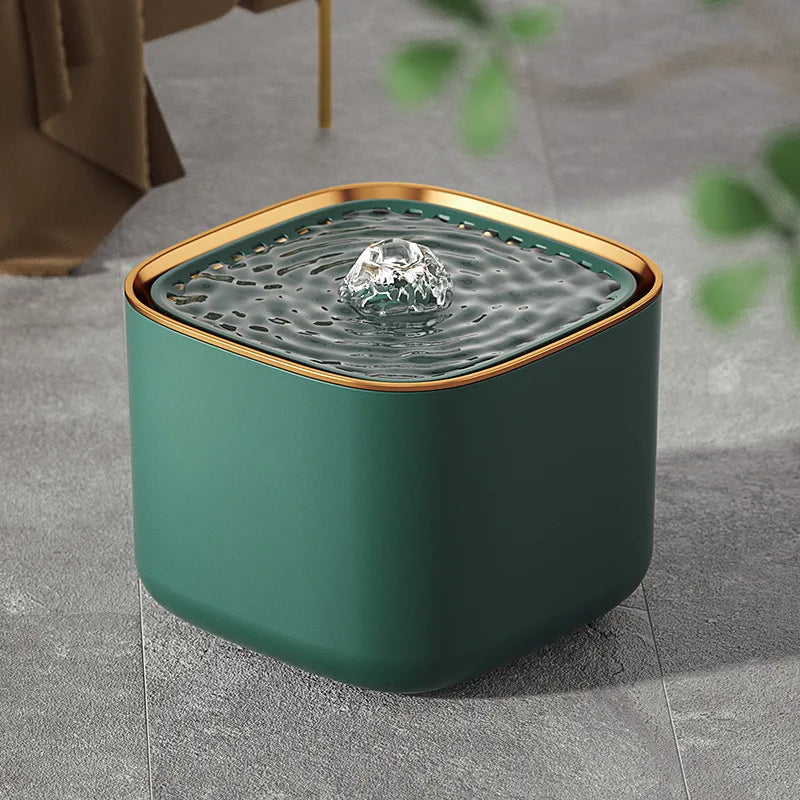 Fontaine à Boire pour Chiens et Chats – 3L, Design Silencieux avec Filtre à Eau Intégré pour Usage Domestique