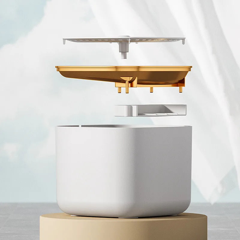 Fontaine à Boire pour Chiens et Chats – 3L, Design Silencieux avec Filtre à Eau Intégré pour Usage Domestique