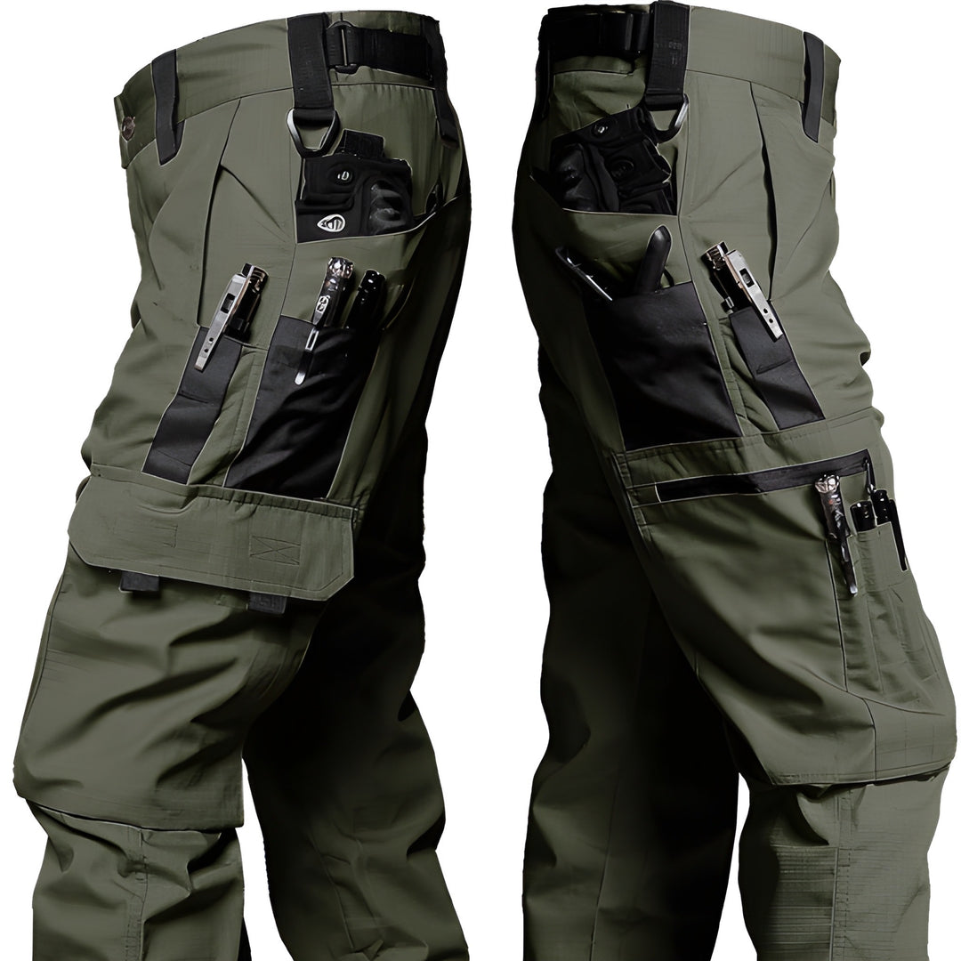 Pantalon Cargo Homme Résistant - Style Outdoor Multipoches