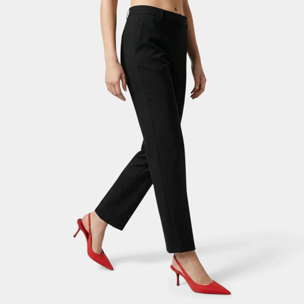 Escarpins Femme Slingback Bout Pointu Talon Fin
