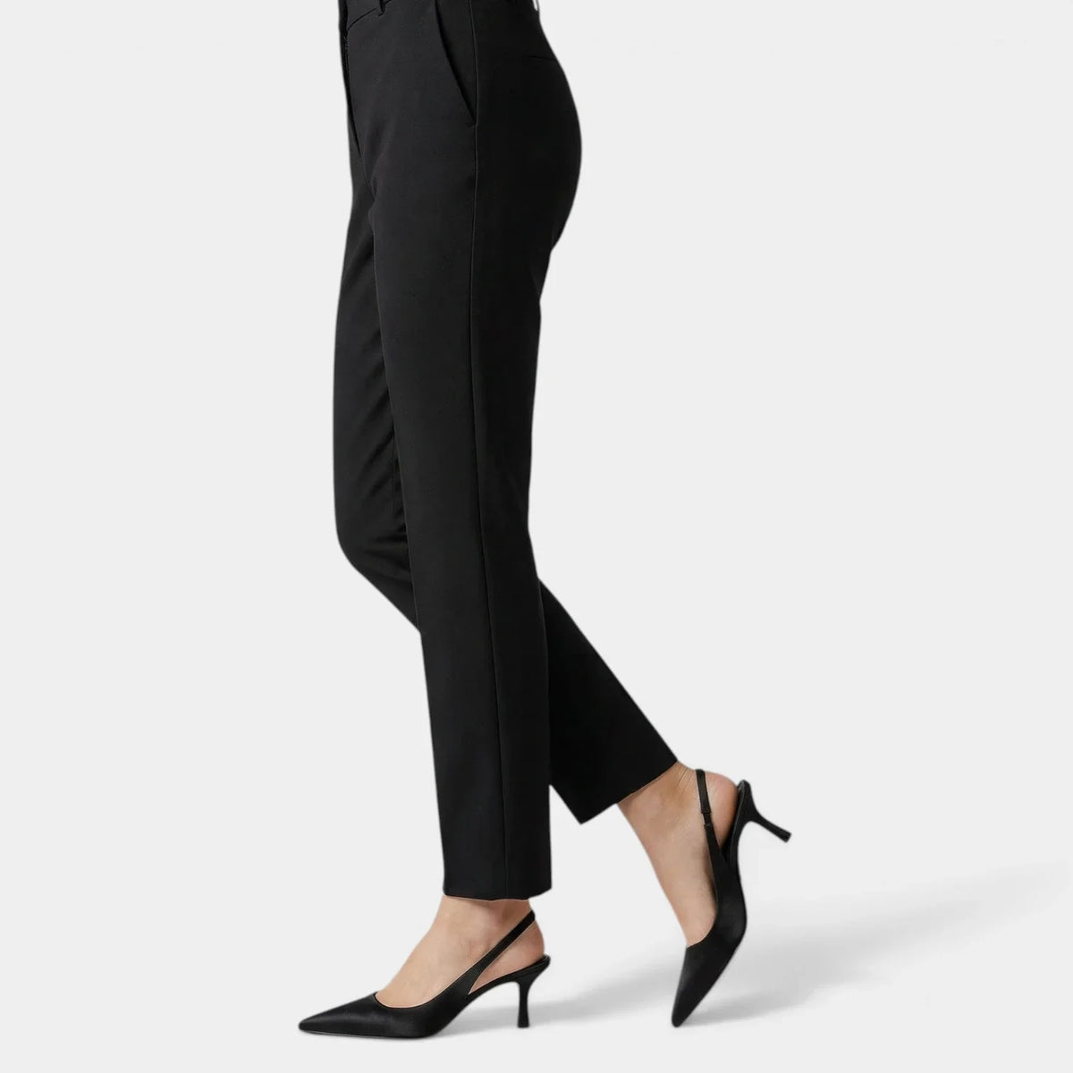Escarpins Femme Slingback Bout Pointu Talon Fin
