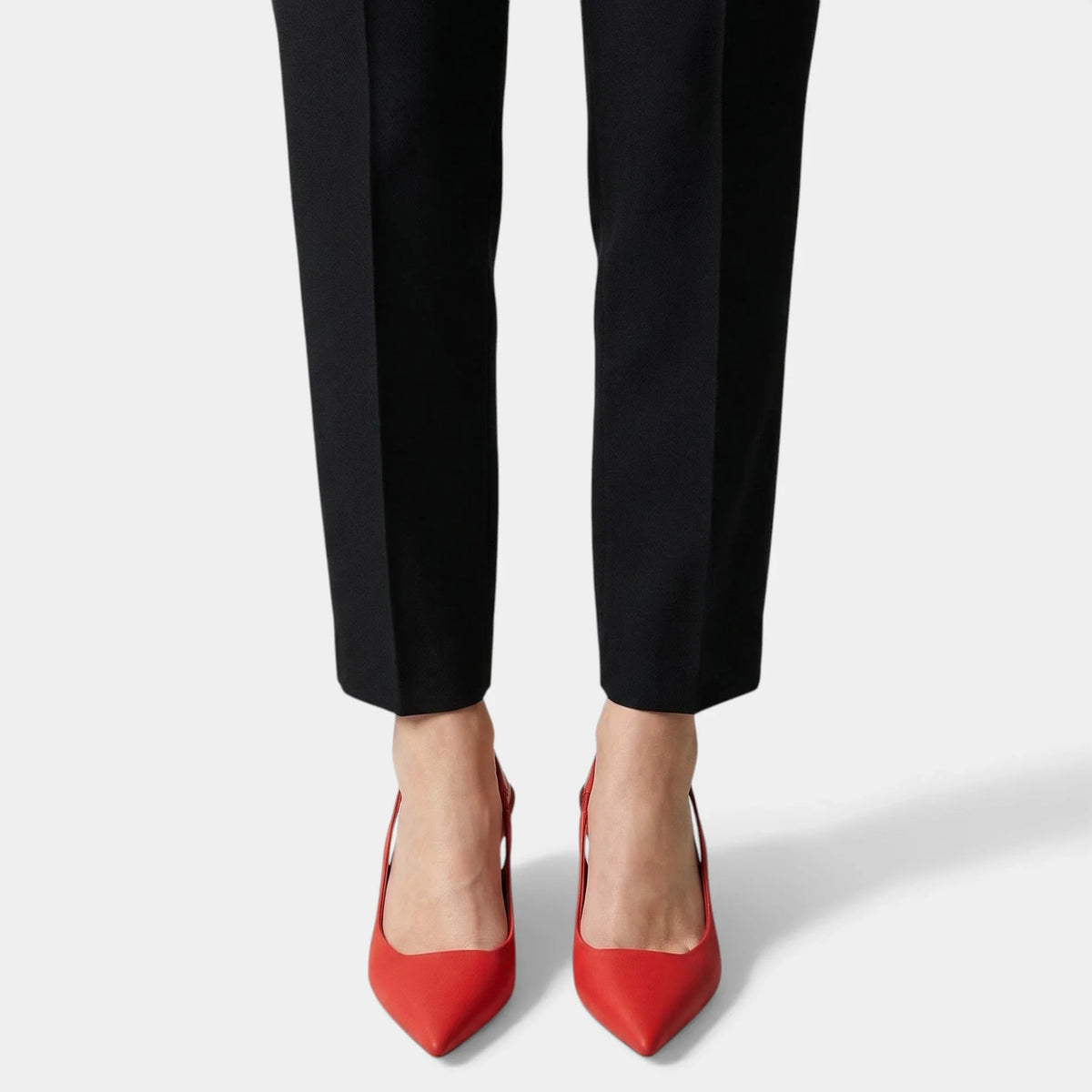 Escarpins Femme Slingback Bout Pointu Talon Fin