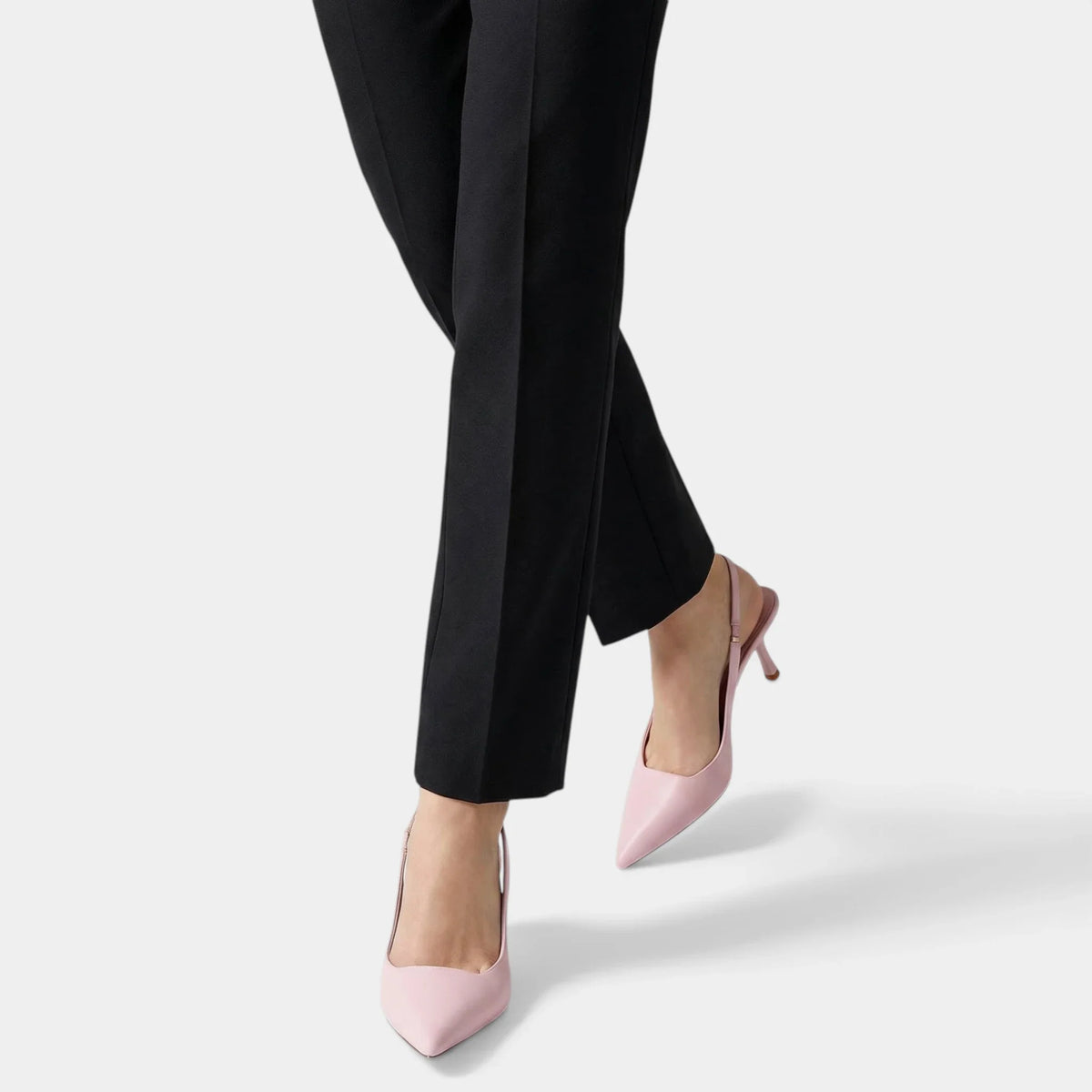 Escarpins Femme Slingback Bout Pointu Talon Fin