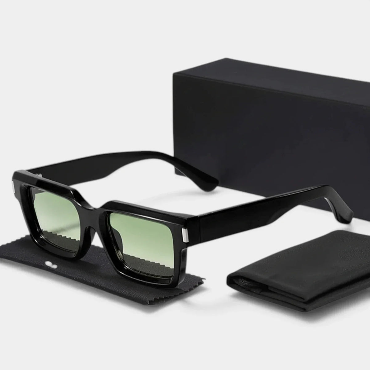 Lunettes Carrées Homme Verres Dégradés Coupe Moderne