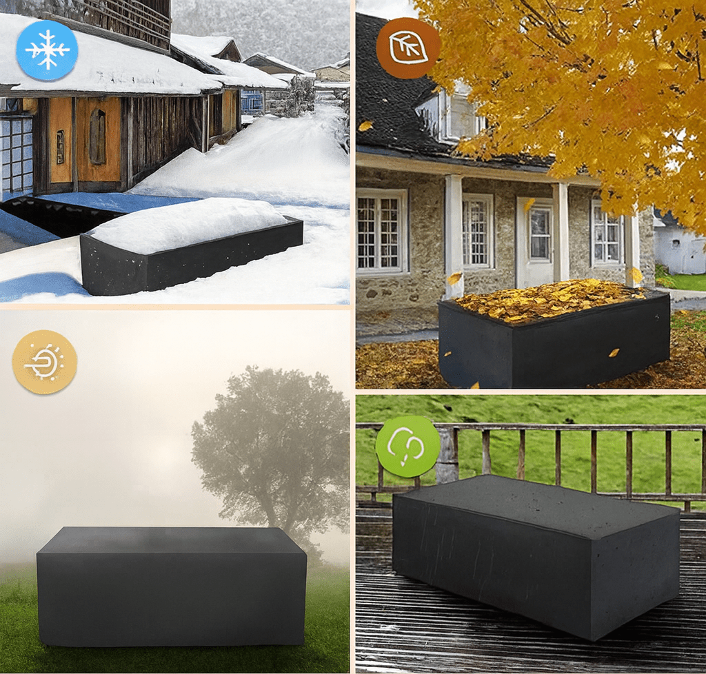 Waterproof Garden Furniture Cover – Polyester, UV-Resistant for Tables and Chairs in the Garden or on the Patio