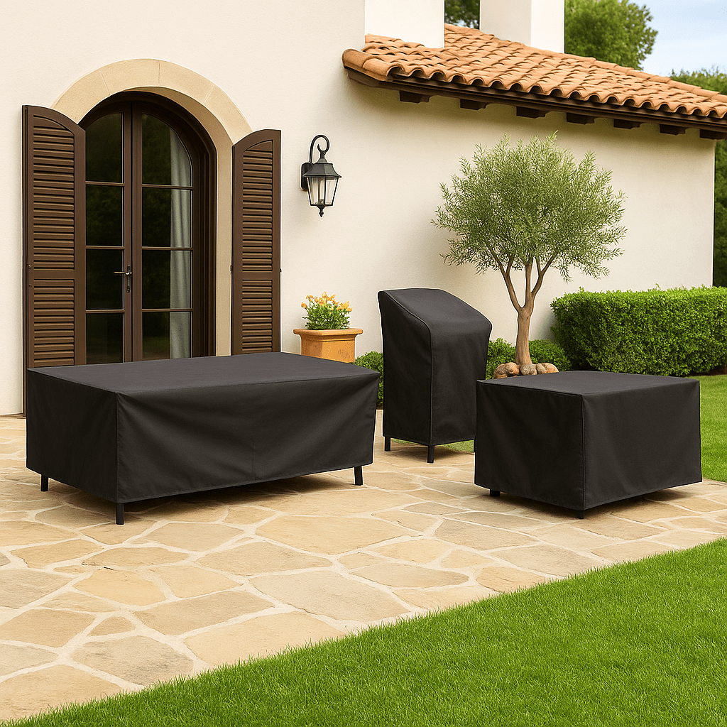 Waterproof Garden Furniture Cover – Polyester, UV-Resistant for Tables and Chairs in the Garden or on the Patio