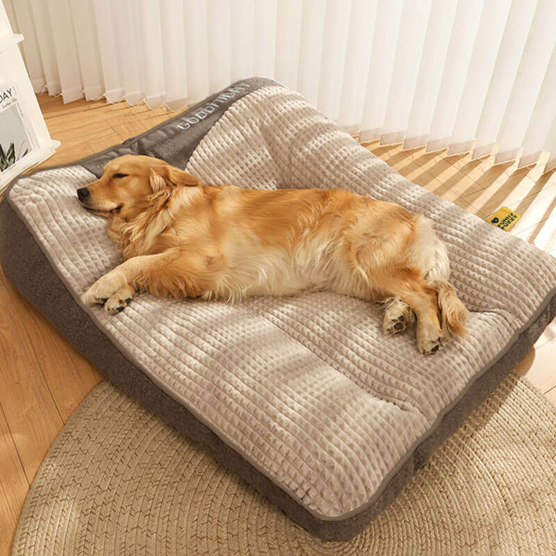 Orthopedic Dog Bed – Large, Thick Support with Removable, Washable Cover for Large Dogs