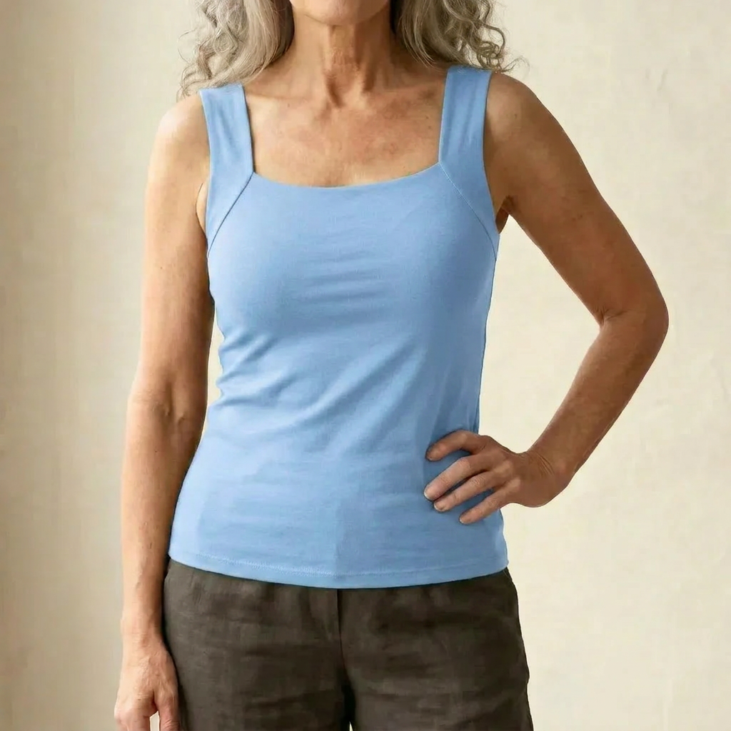 Débardeur Femme à Soutien-Gorge Intégré - Haut Confort Quotidien