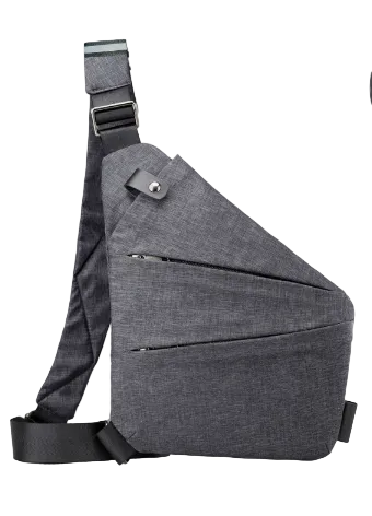 Anti-Theft Shoulder Bag for Women and Men - RFID Protection